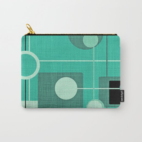 orbs and square emerald Carry-All Pouch