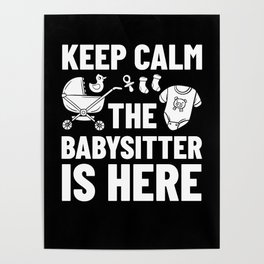 Babysitter Daycare Provider Childcare Thank You Poster