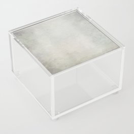 Abstract beige grey scrapbook Acrylic Box