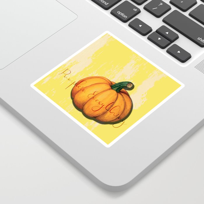 Pumpkin Everything Sticker