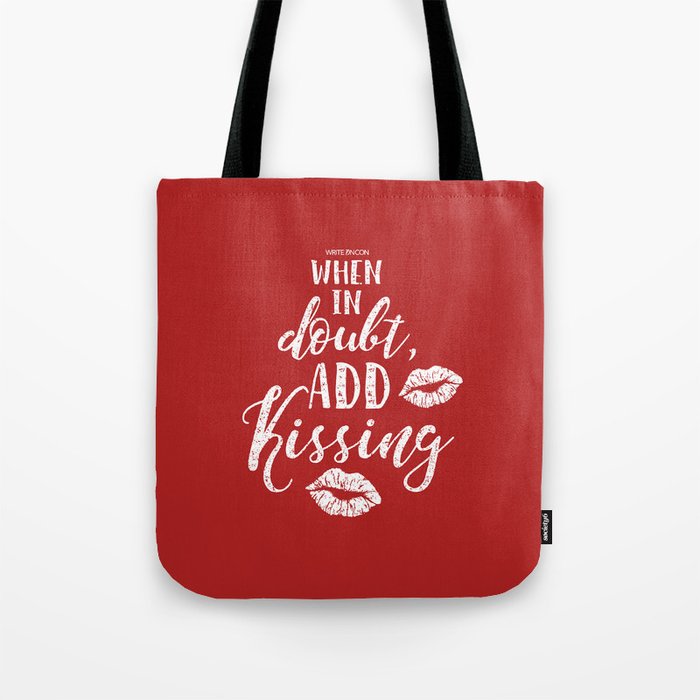 Add Kissing Tote Bag