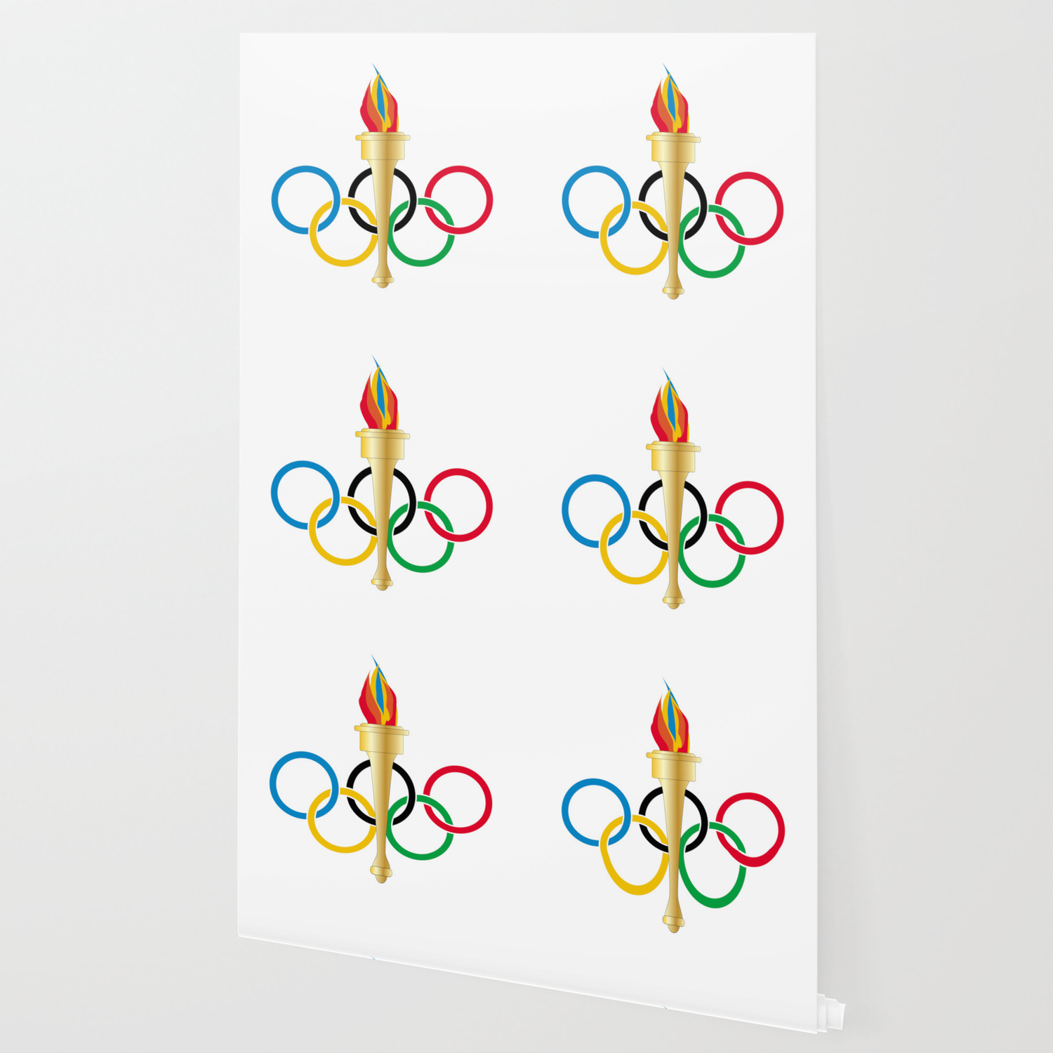 Olympic Rings Wallpaper By Homestead Society6