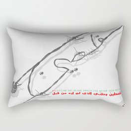 Palestine My Home Rectangular Pillow