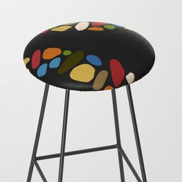 Color stones path collection 6 Bar Stool