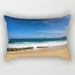 Mar Chiquita Beach, Puerto Rico Rectangular Pillow
