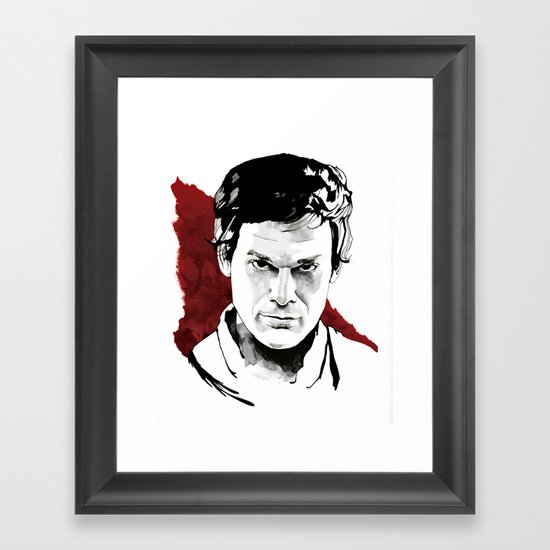 Dex Framed Art Print