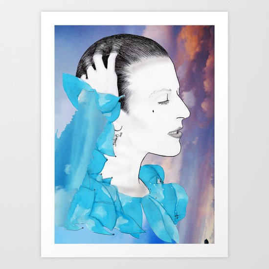 PLANET EARTH IS BLUE... Art Print