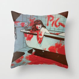 LOVESICK: Blood Bath Throw Pillow