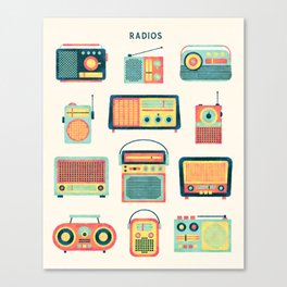 RADIOS Canvas Print