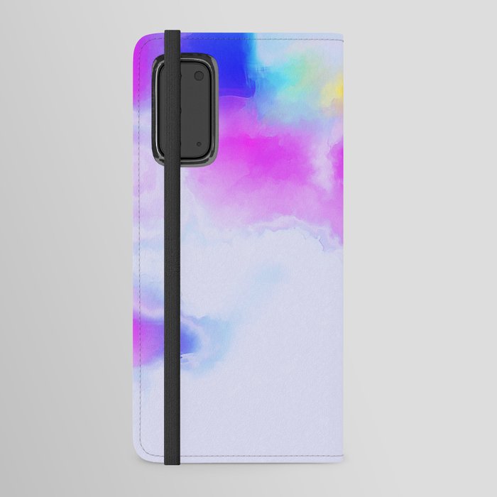 Rainbow Colors Flow Android Wallet Case