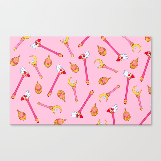 Magical Girl Weapons Canvas Print