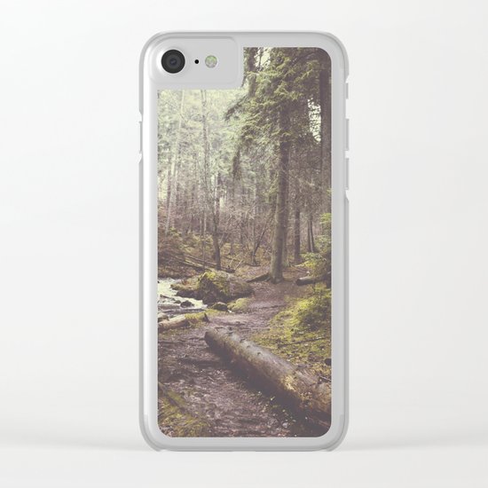 The paths we wander Clear iPhone Case