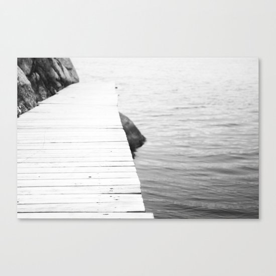 To the sea Canvas Print