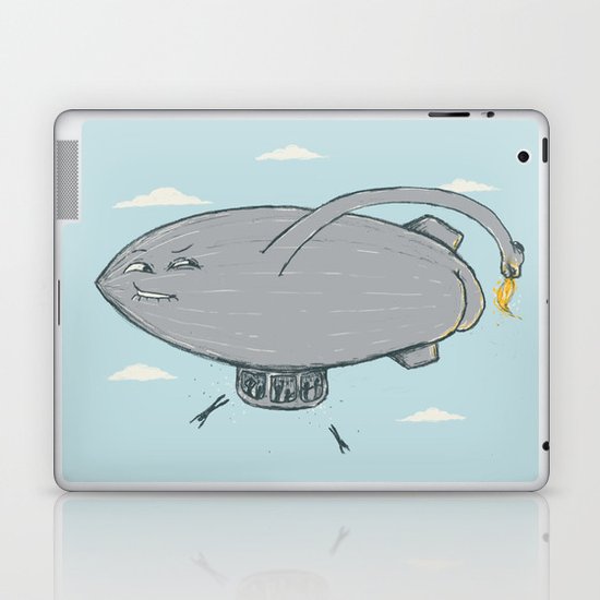 Moments before disaster Laptop & iPad Skin
