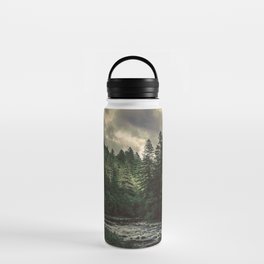 Pacific Northwest River - Nature Photography Water Bottle