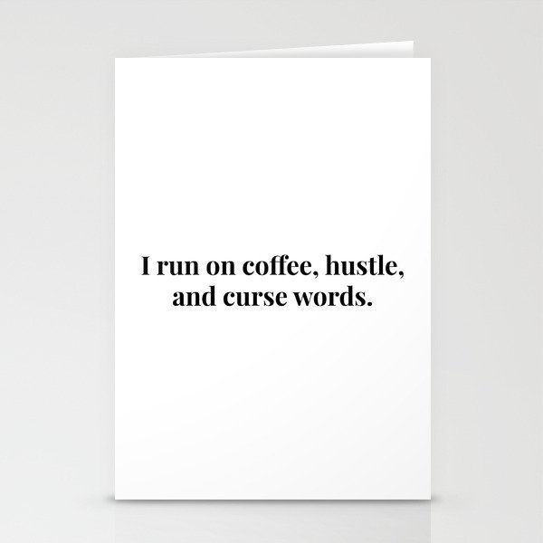 The Hustle Stationery Cards