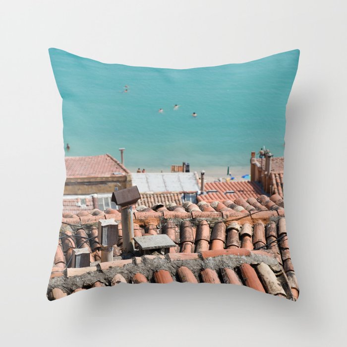 Everything's here Throw Pillow