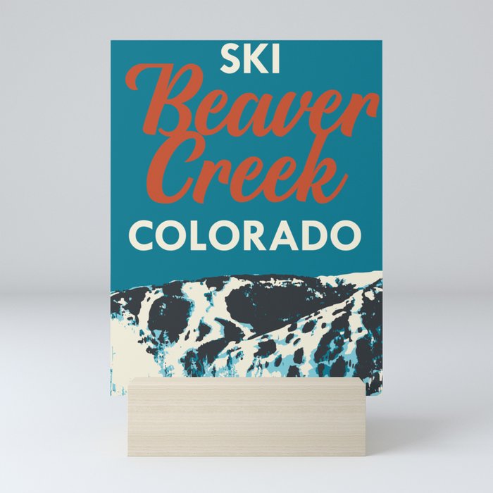 Beaver Creek Vintage Ski Poster Mini Art Print