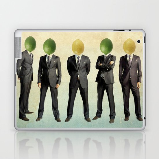 lemon and lime heads Laptop & iPad Skin