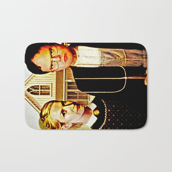 Dwight Schrute & Angela Martin (The Office: American Gothic) Bath Mat