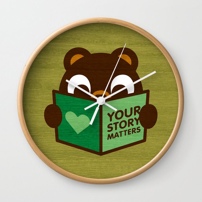 Your Story Matters Wall Clock