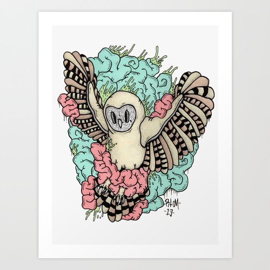 Its an Owl thing Art Print