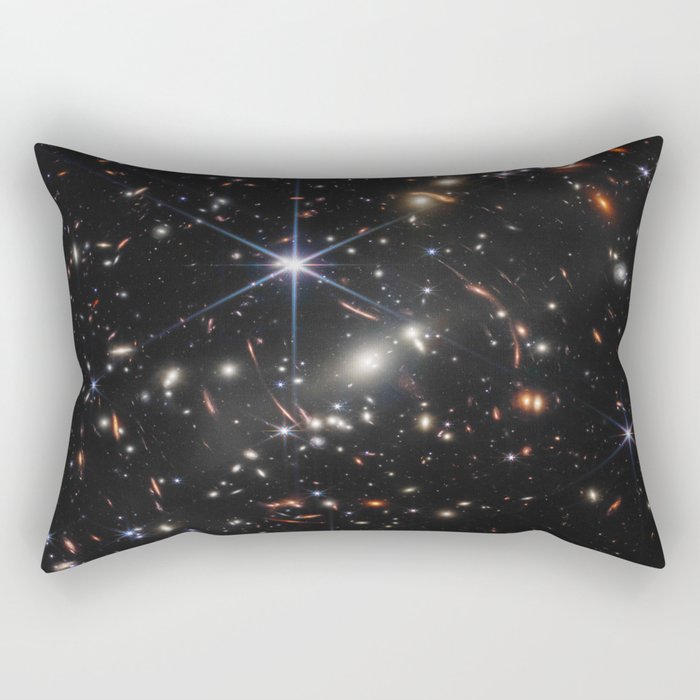 Nasa picture 63 : first deep field by James Webb telescope Rectangular Pillow
