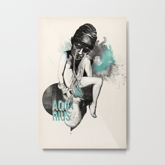 Aquarius Metal Print