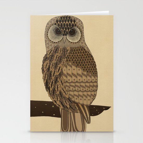 The Laughing Owl Stationery Cards