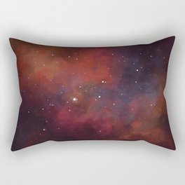 Space Fox Rectangular Pillow
