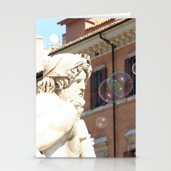 Bernini's Four Rivers Fountain Stationery Cards