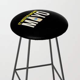 It Needs More Mayo Sauce Bbq Grilling Bar Stool