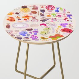 mushroom - light Side Table
