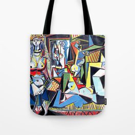 Picasso - Les Femmes d'Alger (Women of Algiers) 1955 Artwork Tote Bag