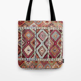 Gaziantep  Antique Turkish Rug Print Tote Bag