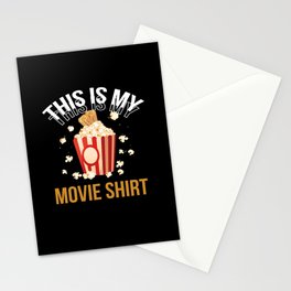 This Is My Movie Shirt Film Kino Stationery Card