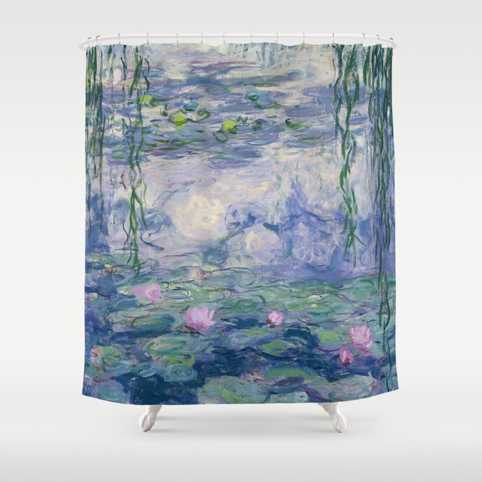 Water Lillies Shower Curtain