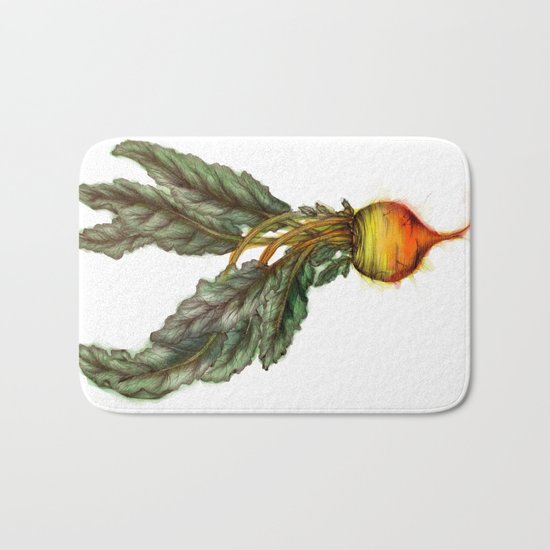 Rooted: The Golden Beet Bath Mat