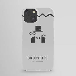 Flat Christopher Nolan movie poster: The Prestige iPhone Case