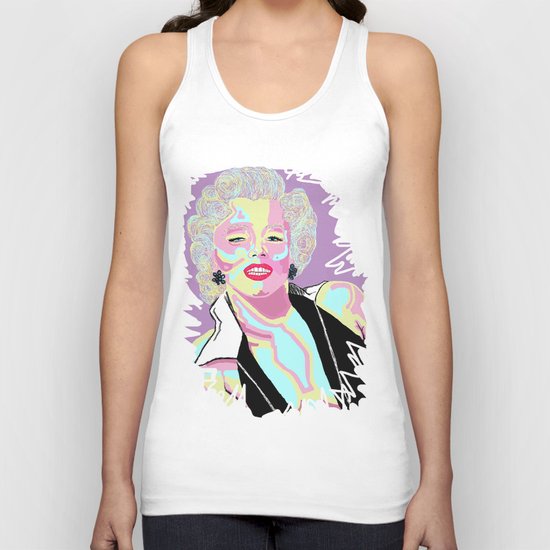 Marilyn M Unisex Tank Top