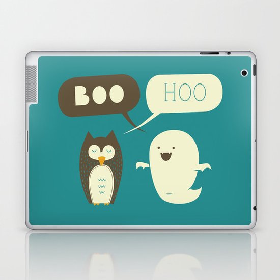 Boo Hoo Laptop & iPad Skin