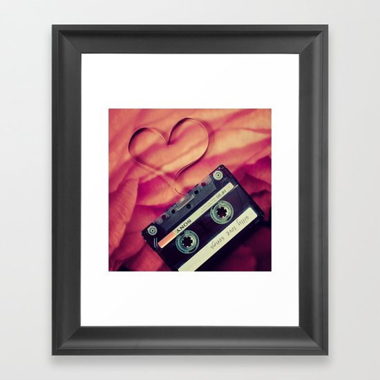 silly love songs Framed Art Print