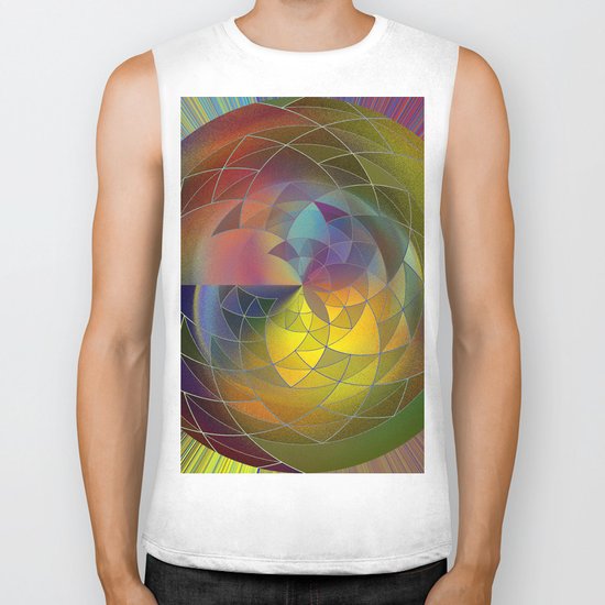 polar under construction Biker Tank