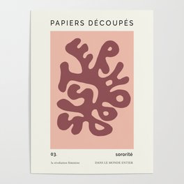 L'ART DU FÉMINISME VIII — Feminist Art — Matisse Exhibition Poster Poster