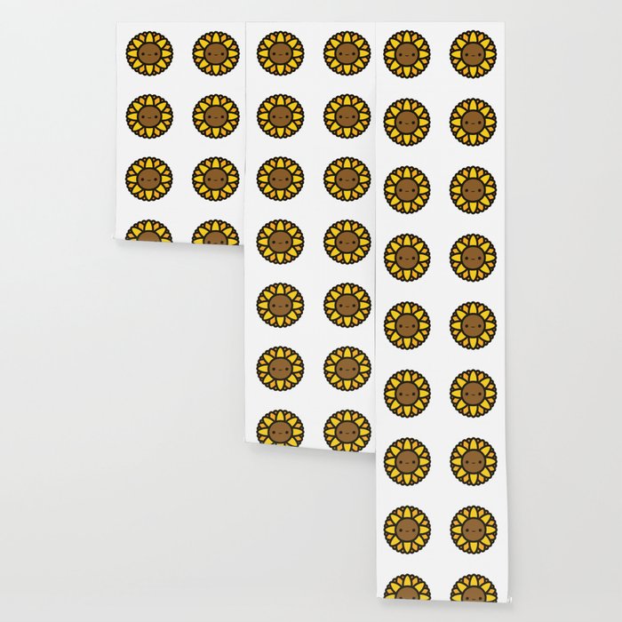 Cute Sunflower Wallpaper By Superneozeep Society6