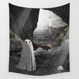 The Caves are Haunted Wall Tapestry