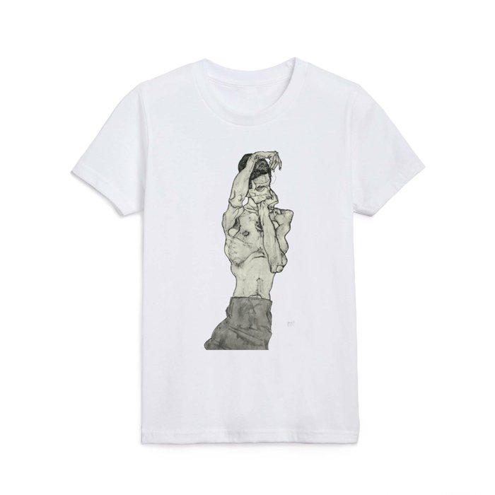 Egon Schiele Zeichnungen II (Drawings 2) 1914 Artwork for Posters Prints Tshirts Men Women Kids Kids T Shirt