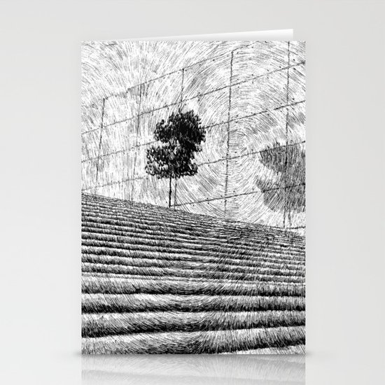 Fingerprint - Stairway Stationery Cards