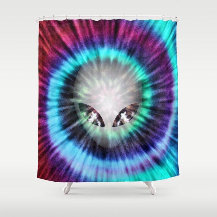 The Truth Is Out There Shower Curtain
