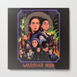 Warrior Nun S2  Metal Print